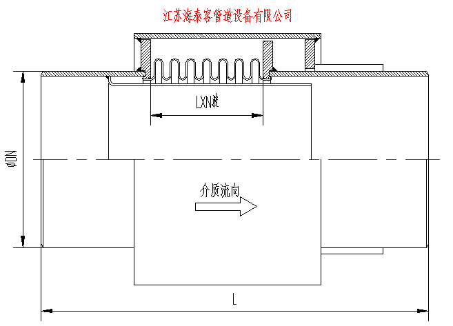 WY無約束型膨脹節(jié)結(jié)構